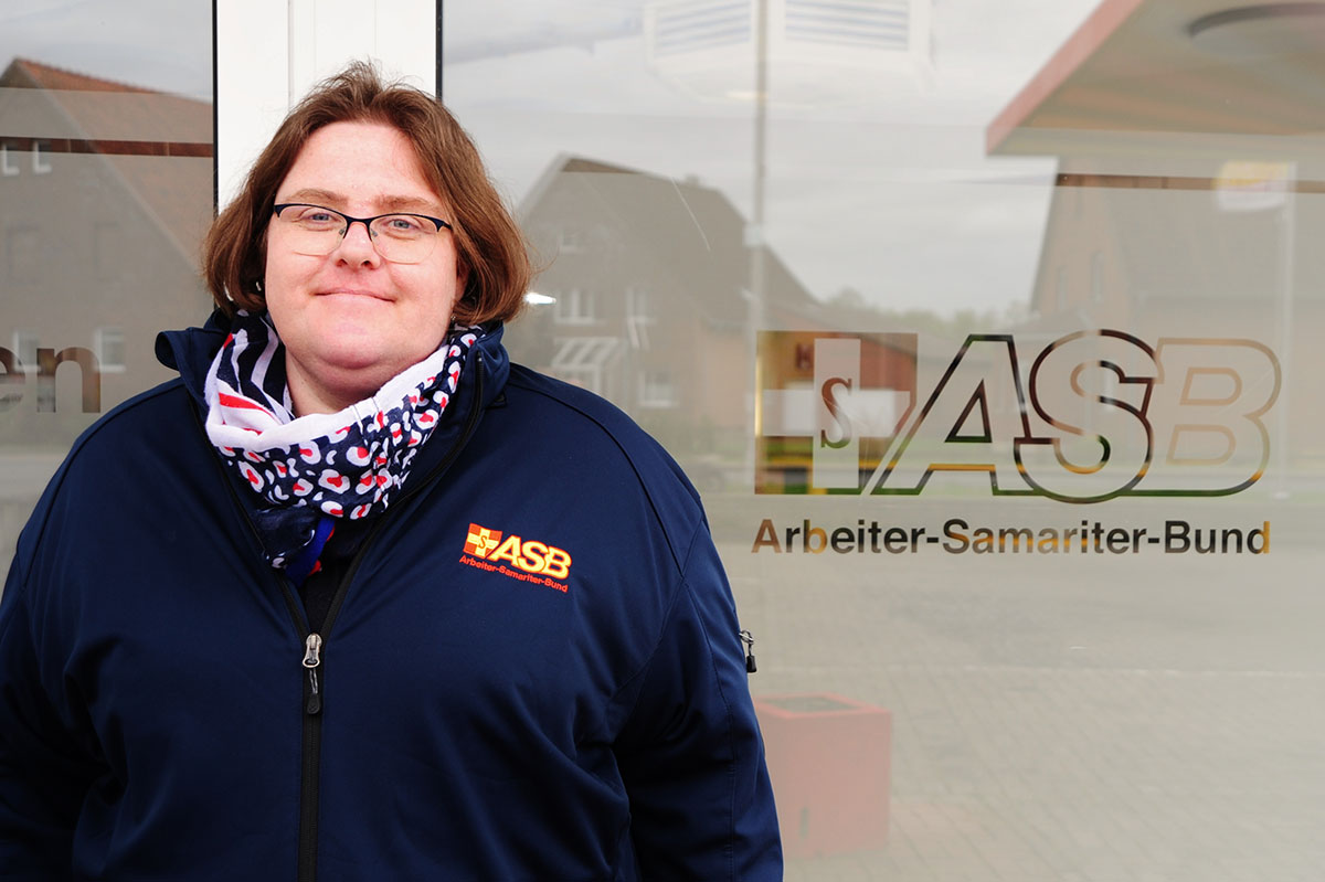 Nadine Brockhoff leitet die Schnell-Einsatz-Gruppe des ASB-Schaumburg