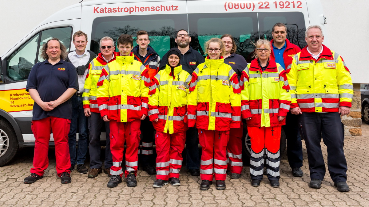 ASB Bückeburg bildet erneut acht Sanitätshelfer aus